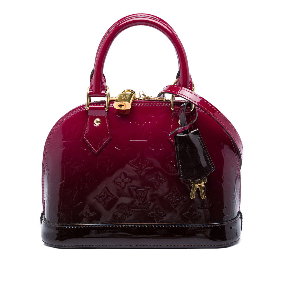 Pre-Loved Louis Vuitton Monogram Vernis Ombre Alma BB